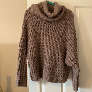 Express Oversized Cowl Neck Sweater (medium)
